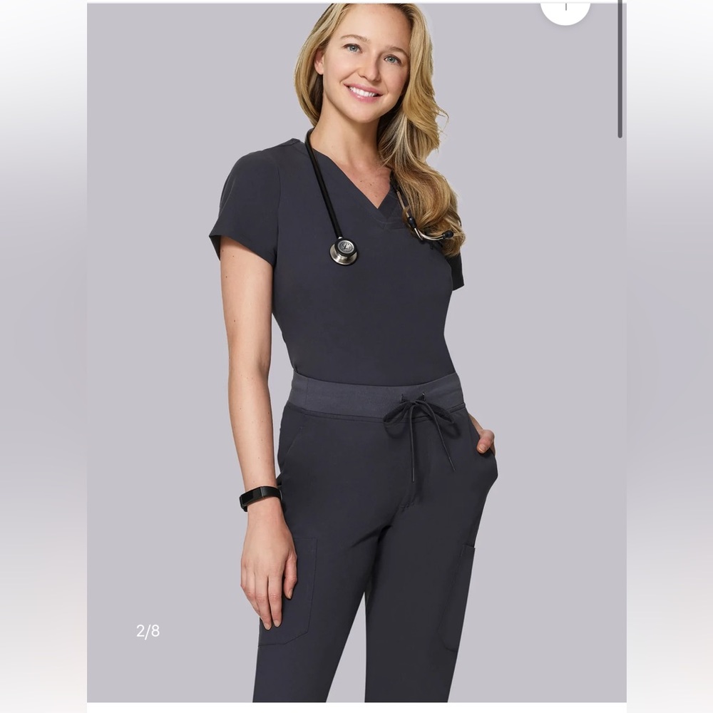 Mandala One Pocket Top - Pewter / medium